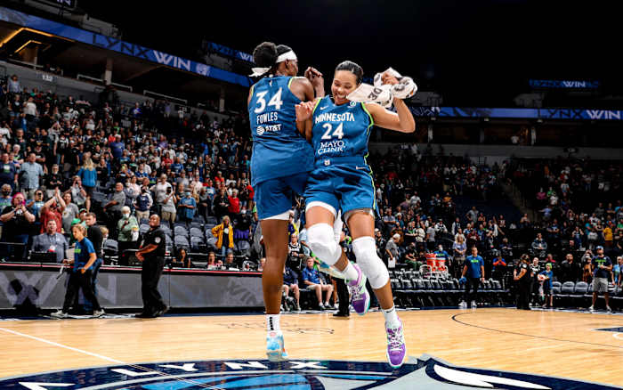 “I’ve never heard a bad word spoken against Syl before,” Collier says of her teammate.